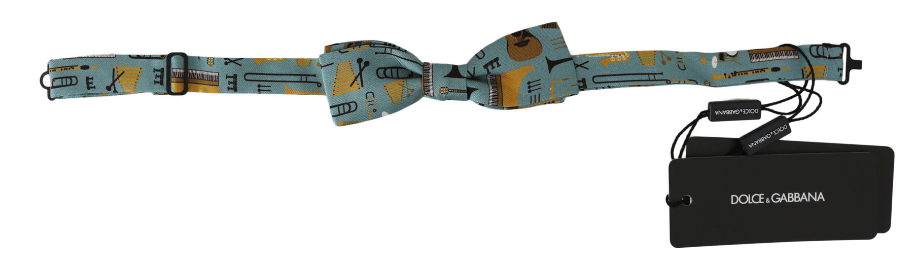 Dolce & Gabbana Mint Green Jazz Club Adjustable Neck Papillon Bow Tie | Regal Royce