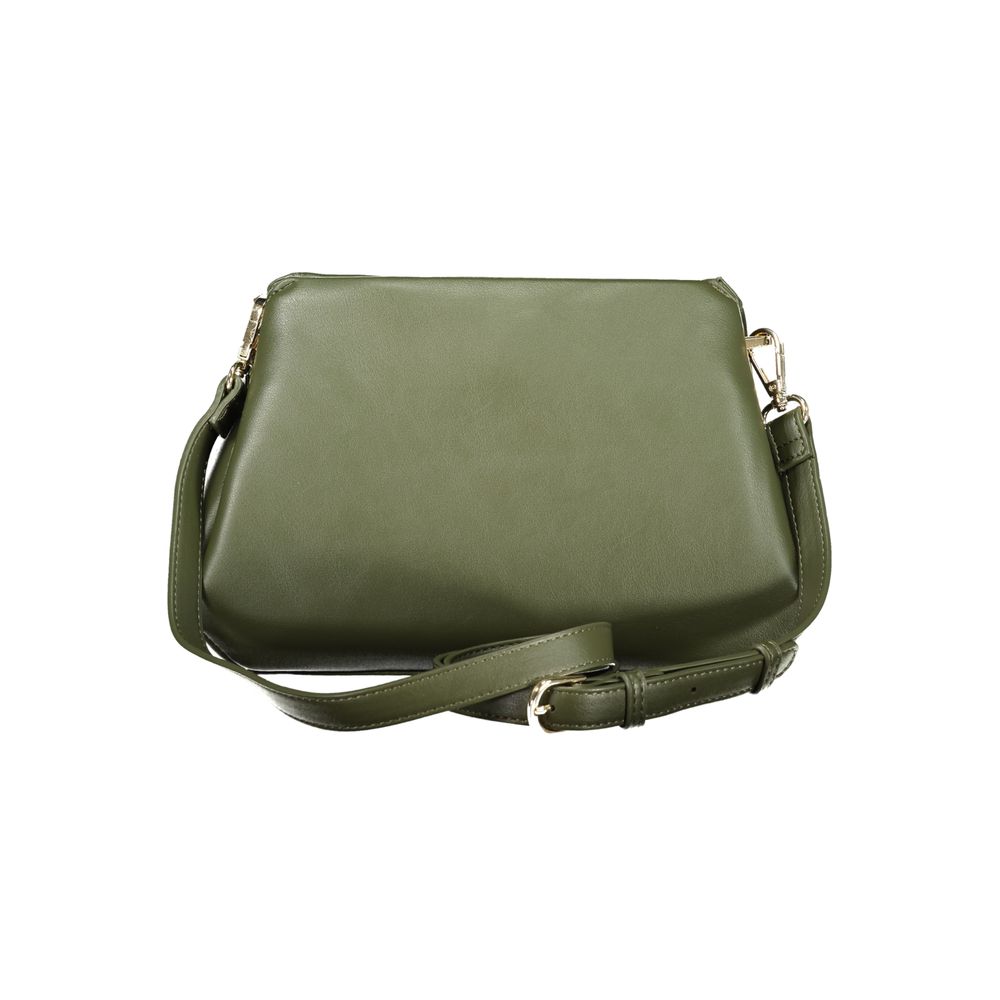 Mario Valentino Verde Polyurethane Women Shoulder Bag | Regal Royce