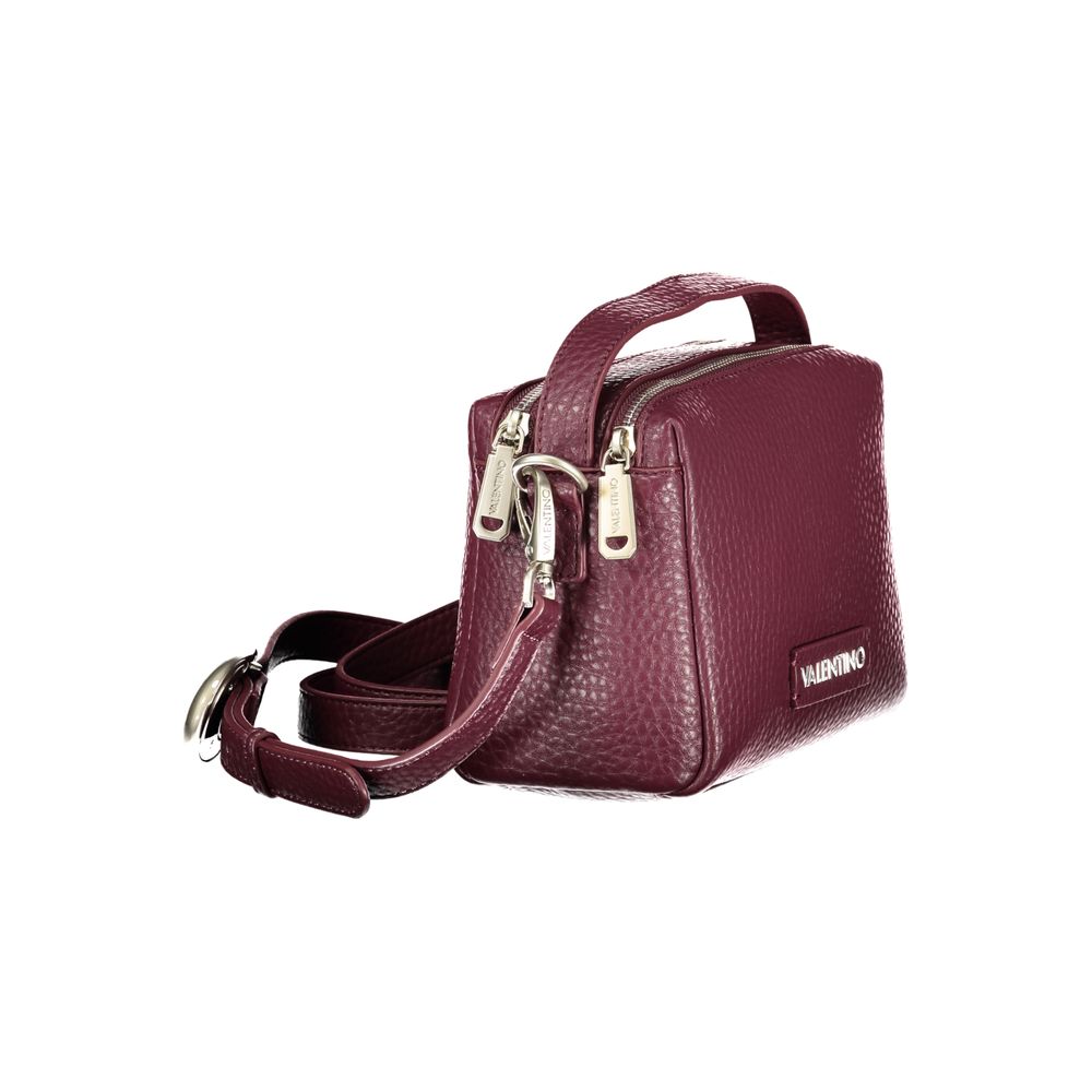 Mario Valentino Rosso Polyurethane Women Handbag | Regal Royce