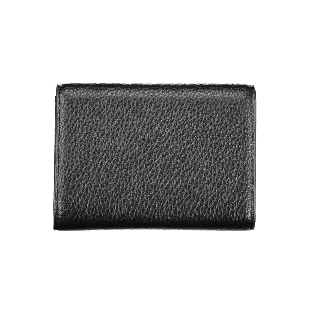 Mario Valentino Nero Poliuretano Women Wallet | Regal Royce