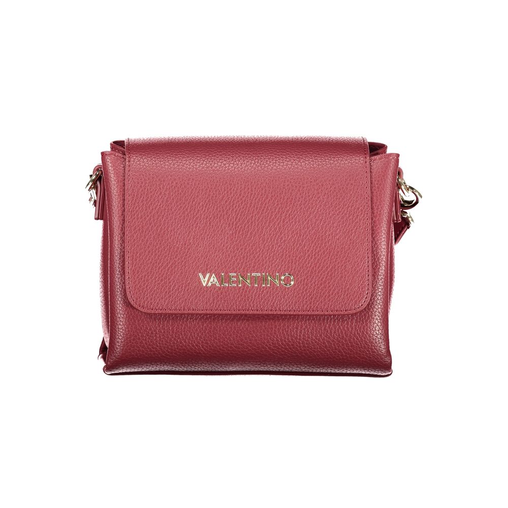 Mario Valentino Rosso Polyurethane Women Handbag | Regal Royce