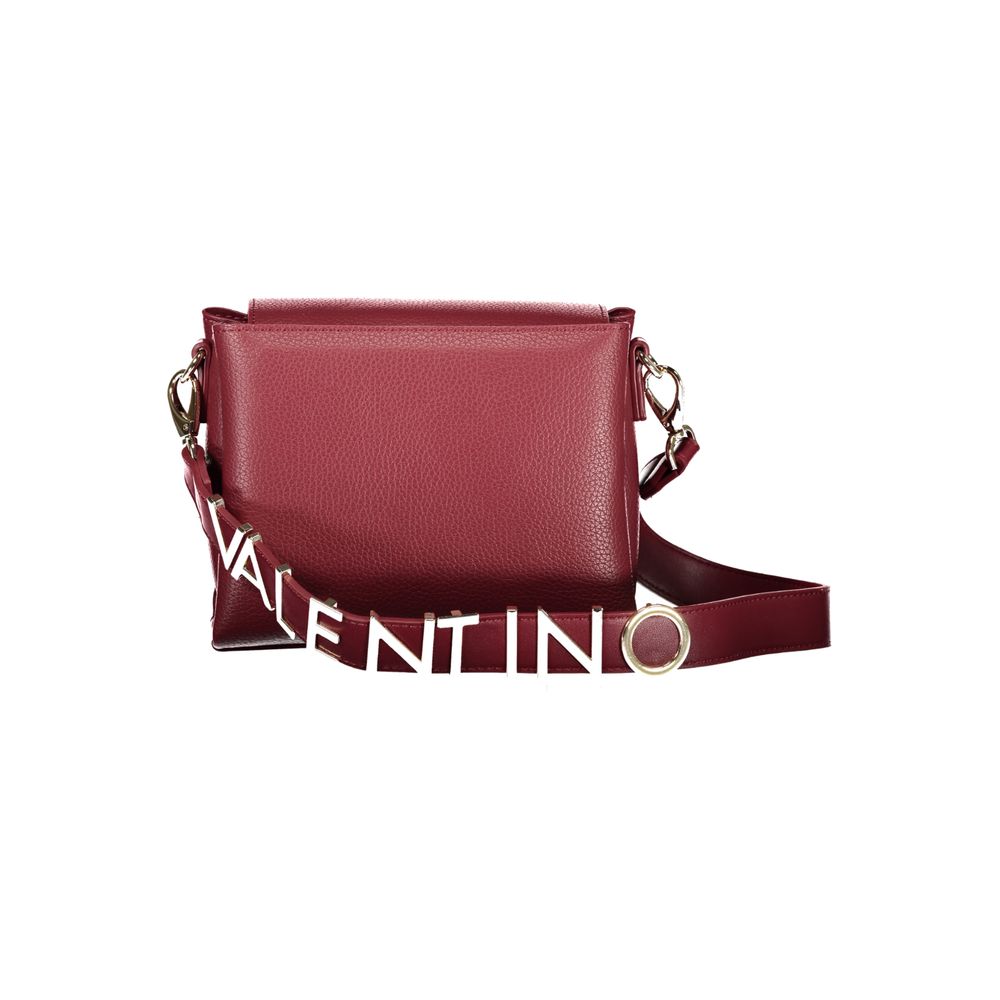 Mario Valentino Rosso Polyurethane Women Handbag | Regal Royce
