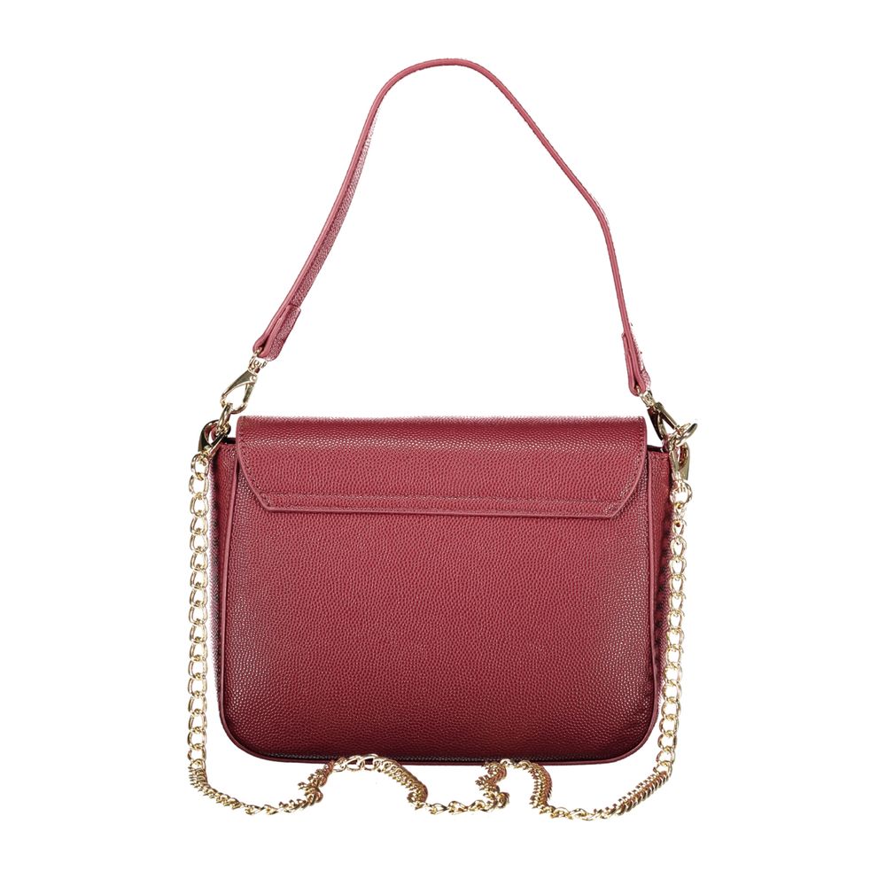 Mario Valentino Rosso Polyurethane Women Handbag | Regal Royce