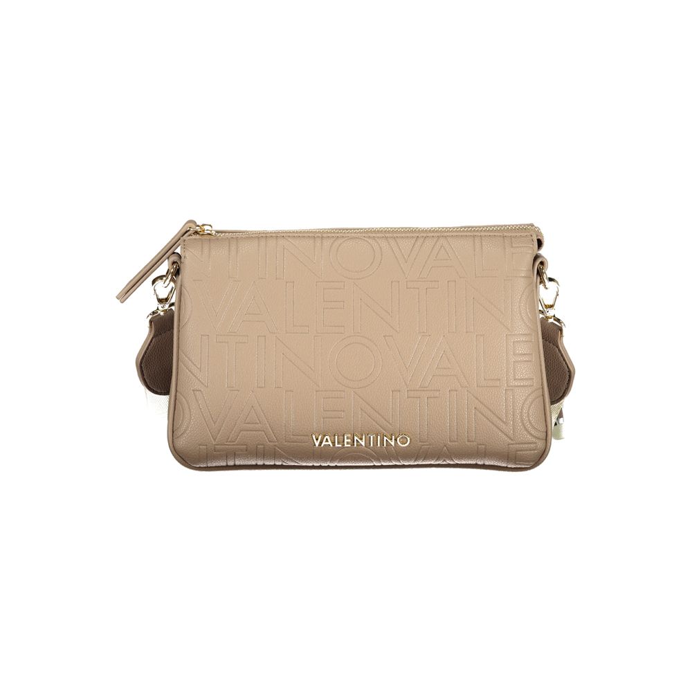 Mario Valentino Marrone Polyurethane Women's Shoulder Bag | Regal Royce