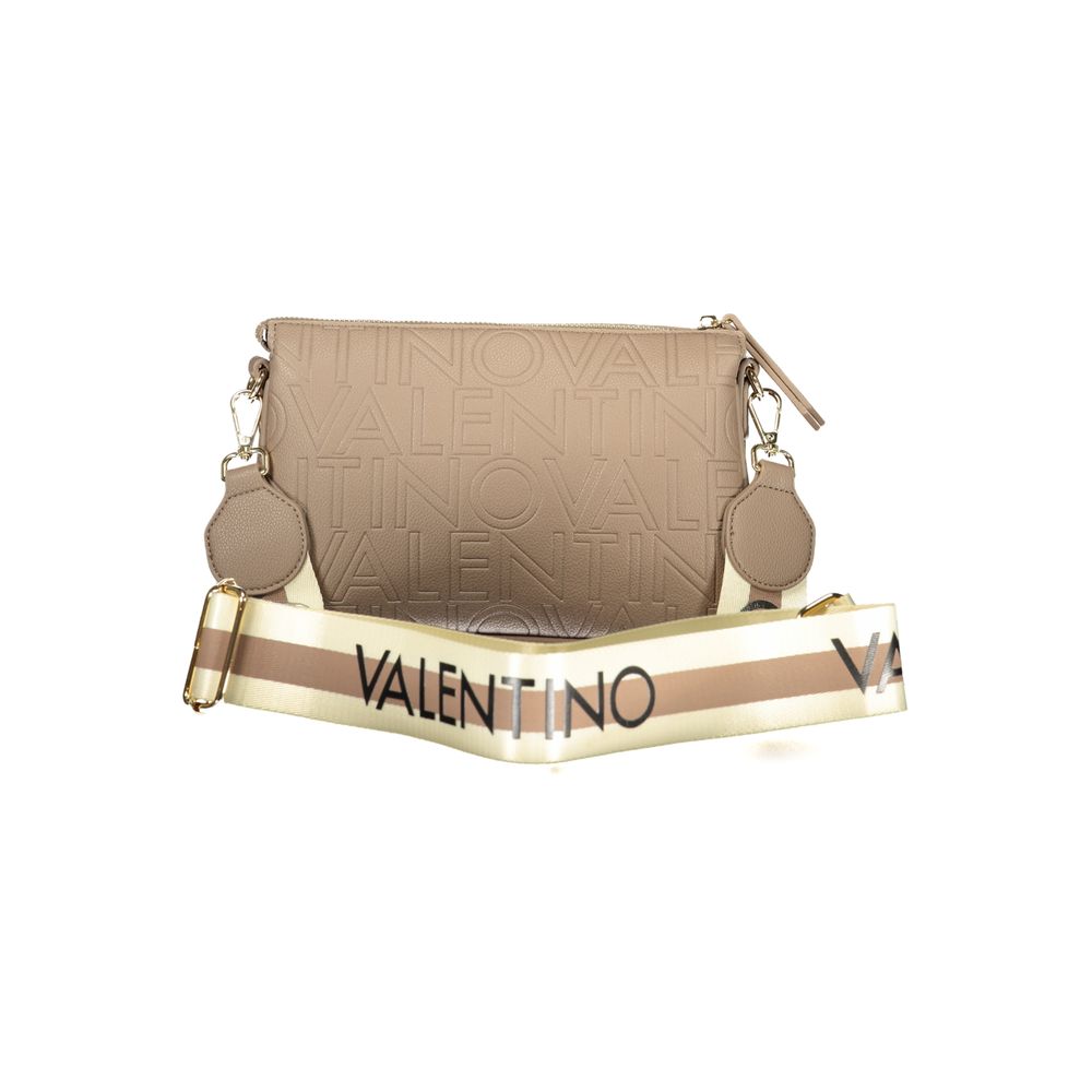 Mario Valentino Marrone Polyurethane Women's Shoulder Bag | Regal Royce
