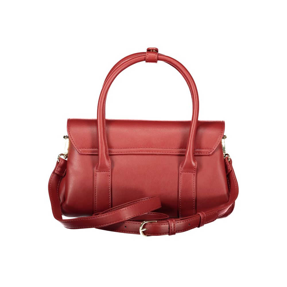 Mario Valentino Rosso Poliuretano Women Handbag | Regal Royce