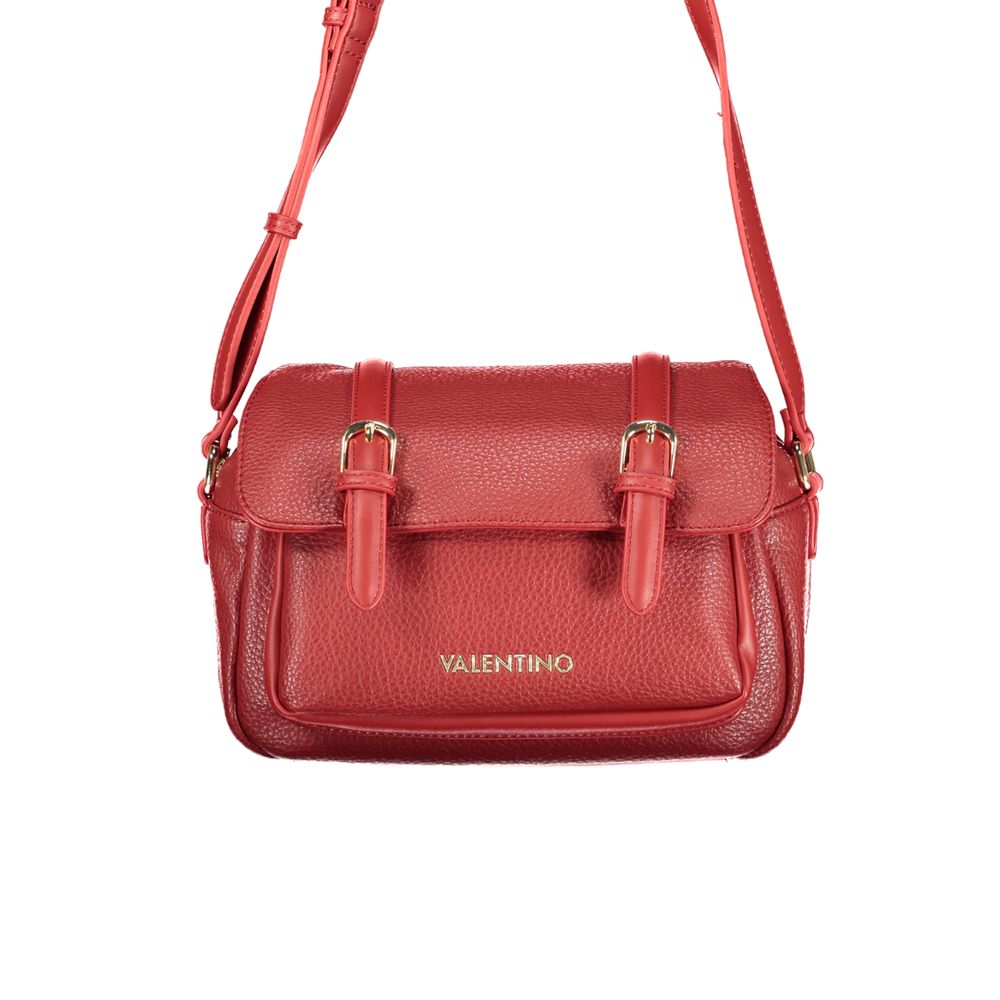 Mario Valentino Rosso Poliuretano Women Shoulder Bag | Regal Royce