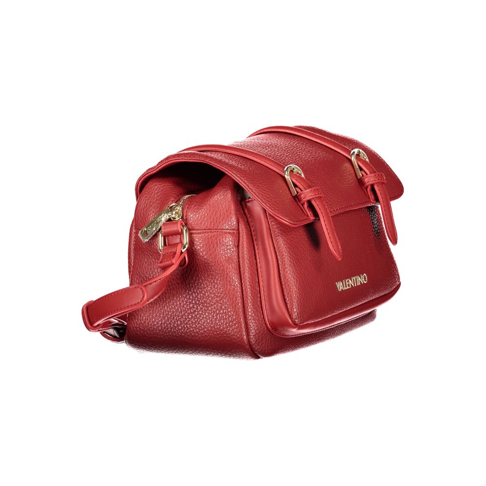 Mario Valentino Rosso Poliuretano Women Shoulder Bag | Regal Royce