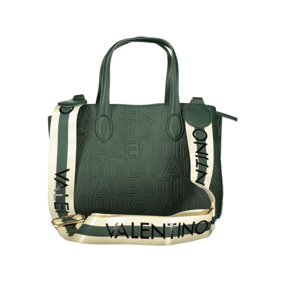 Mario Valentino Verde Polyurethane Women Handbag | Regal Royce