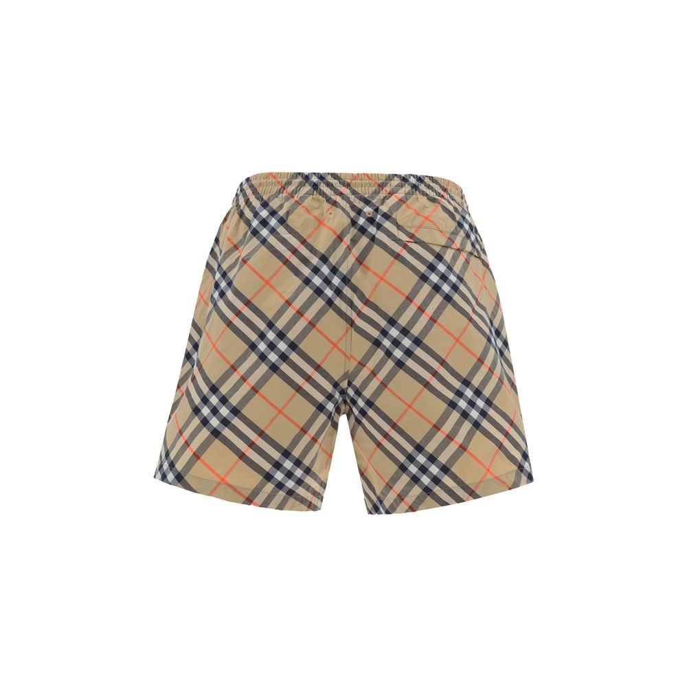 Burberry Brown Polyester Shorts | Regal Royce