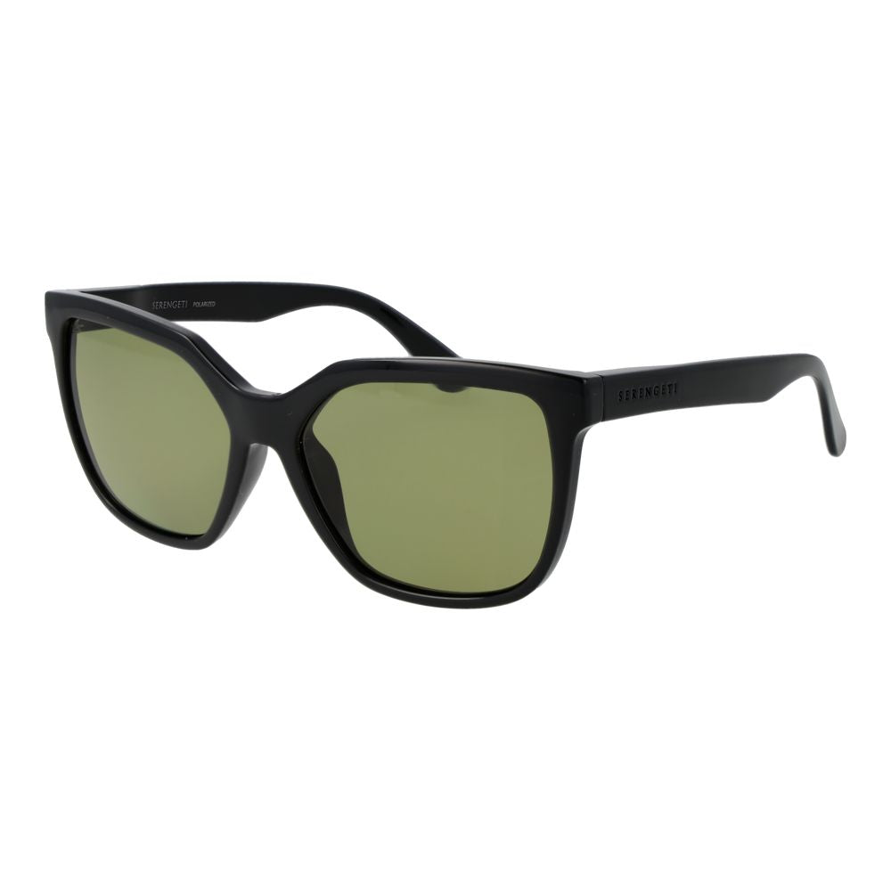 Serengeti Black Plastic Sunglasses | Regal Royce