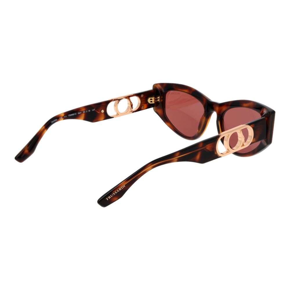 Trussardi Brown Acetate Sunglasses | Regal Royce