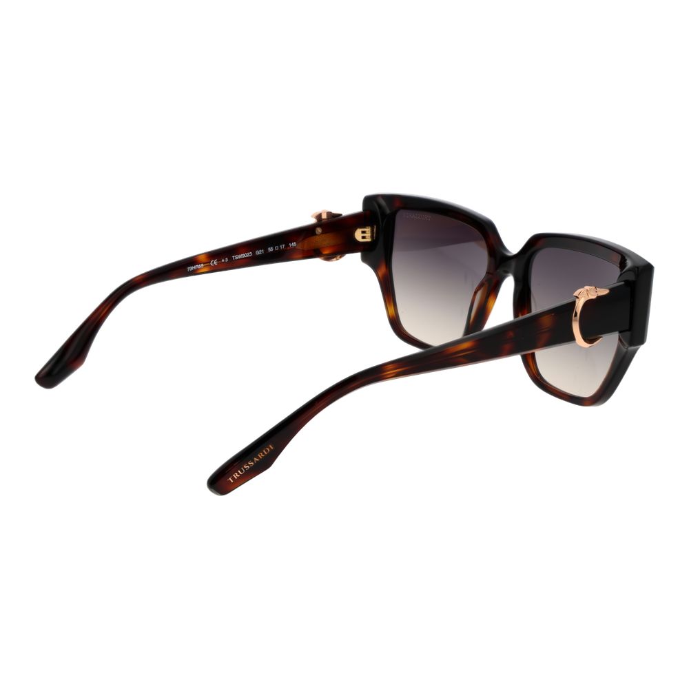 Trussardi Brown Acetate Sunglasses | Regal Royce