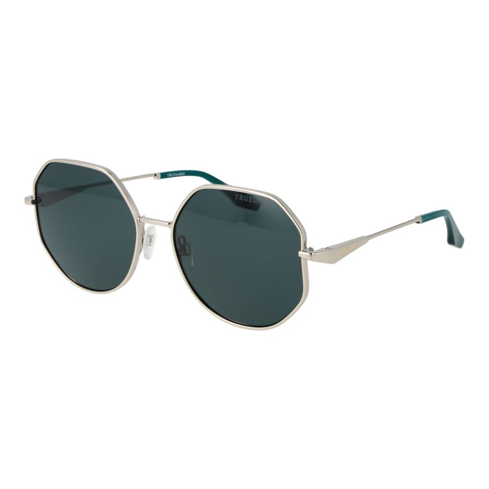 Trussardi Silver Metal Sunglasses | Regal Royce