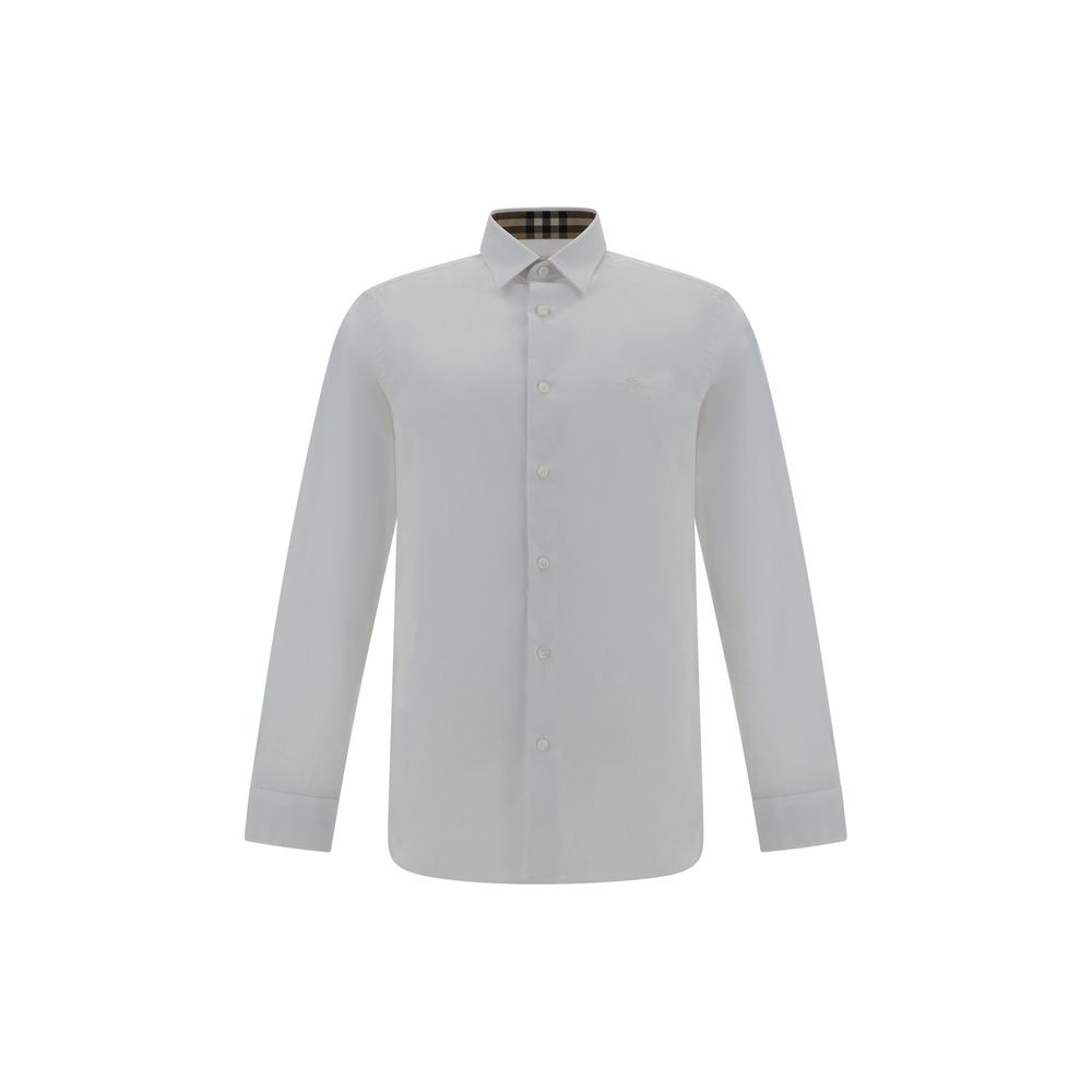 Burberry White Elastane Dress Shirt | Regal Royce