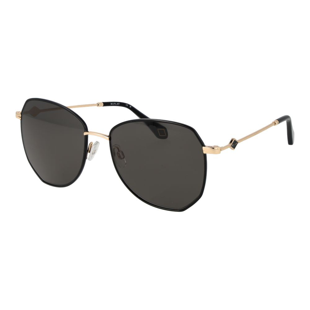 Replay Black Metal Sunglasses | Regal Royce