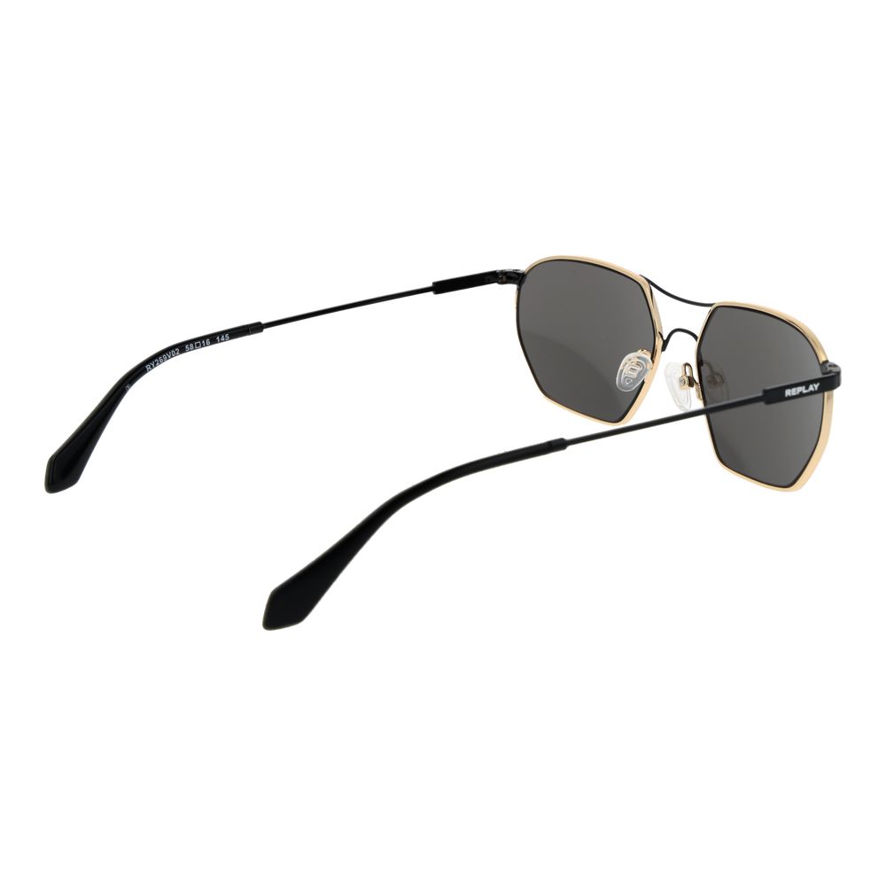 Replay Gold Metal Sunglasses | Regal Royce