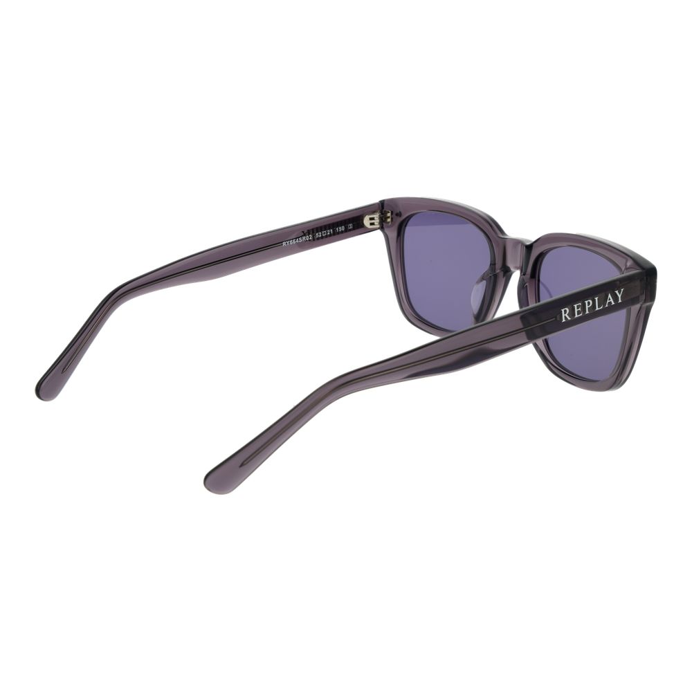 Replay Gray Plastic Sunglasses | Regal Royce