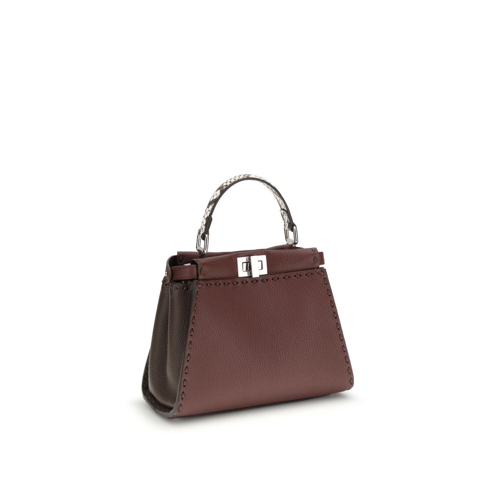 Fendi Brown Calf Leather Bos Taurus Shoulder Bag | Regal Royce