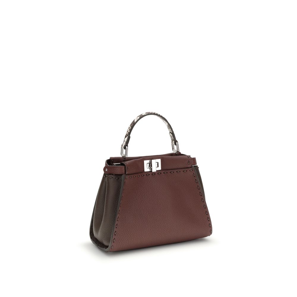 Fendi Brown Calf Leather Bos Taurus Shoulder Bag | Regal Royce