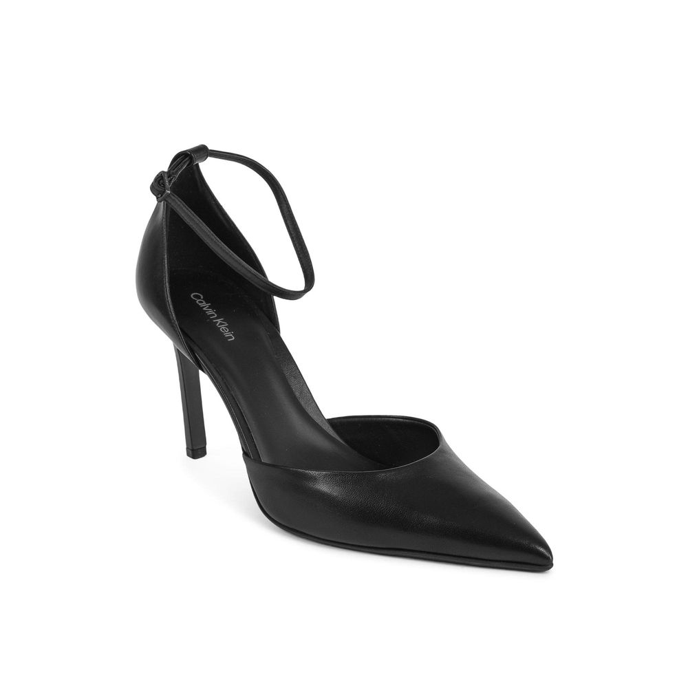 Calvin Klein Black Leather Pumps | Regal Royce