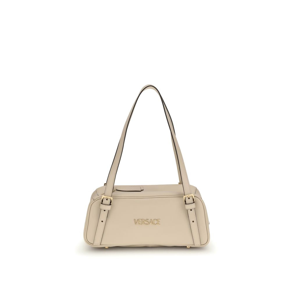 Versace Cream Lamb Ovis Aries Aries Shoulder Bag | Regal Royce