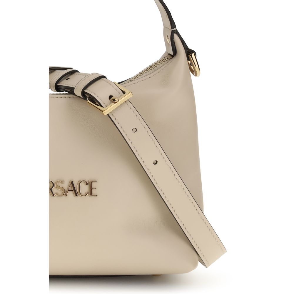 Versace Cream Calf Leather Bos Taurus Handbag | Regal Royce
