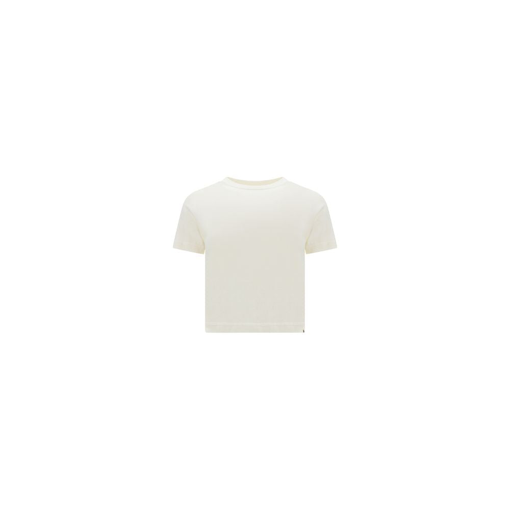 Extreme Cashmere White Cashmere T-Shirt | Regal Royce
