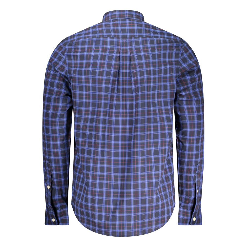 Timberland Blu Cotton Men Shirt | Regal Royce