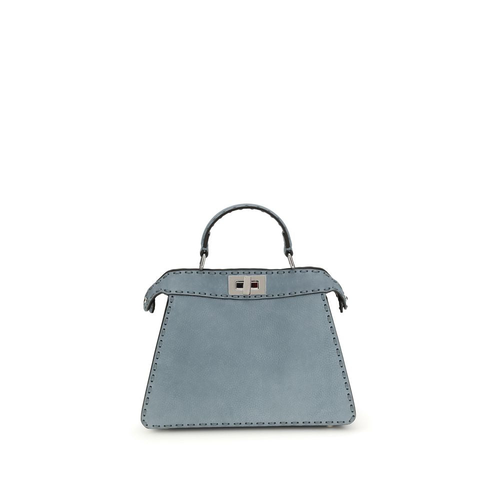 Fendi Light Blue Calf Leather Bos Taurus Handbag | Regal Royce