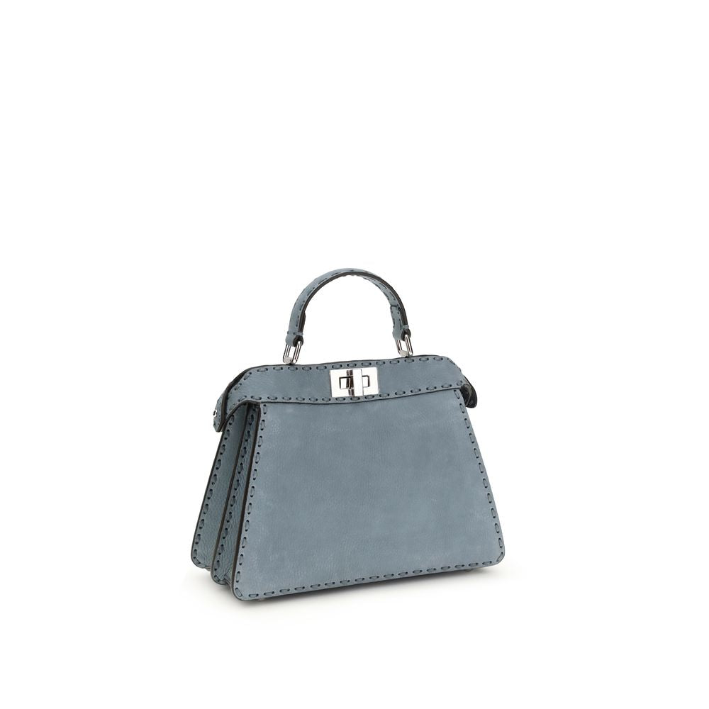 Fendi Light Blue Calf Leather Bos Taurus Handbag | Regal Royce