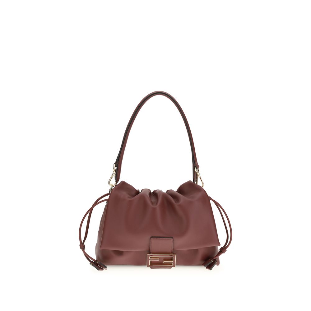 Fendi Bordeaux Calf Leather Bos Taurus Shoulder Bag | Regal Royce