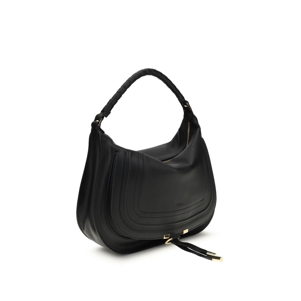 Chloé Black Calf Leather Bos Taurus Shoulder Bag | Regal Royce