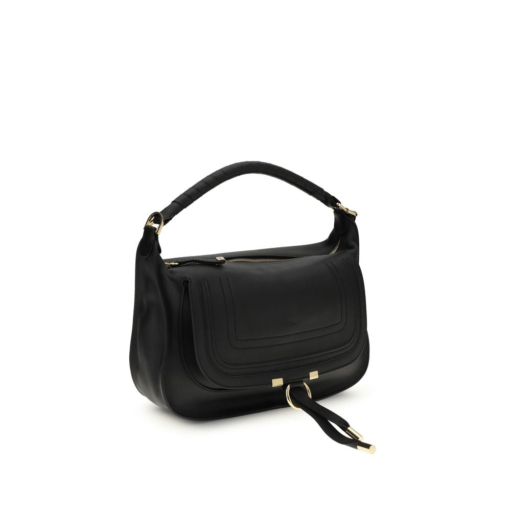 Chloé Black Calf Leather Bos Taurus Shoulder Bag | Regal Royce