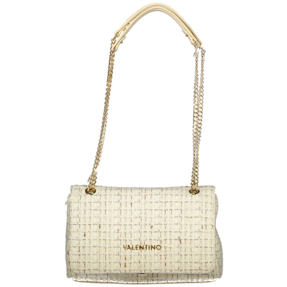 Mario Valentino Bianco Polyurethane Women Shoulder Bag | Regal Royce