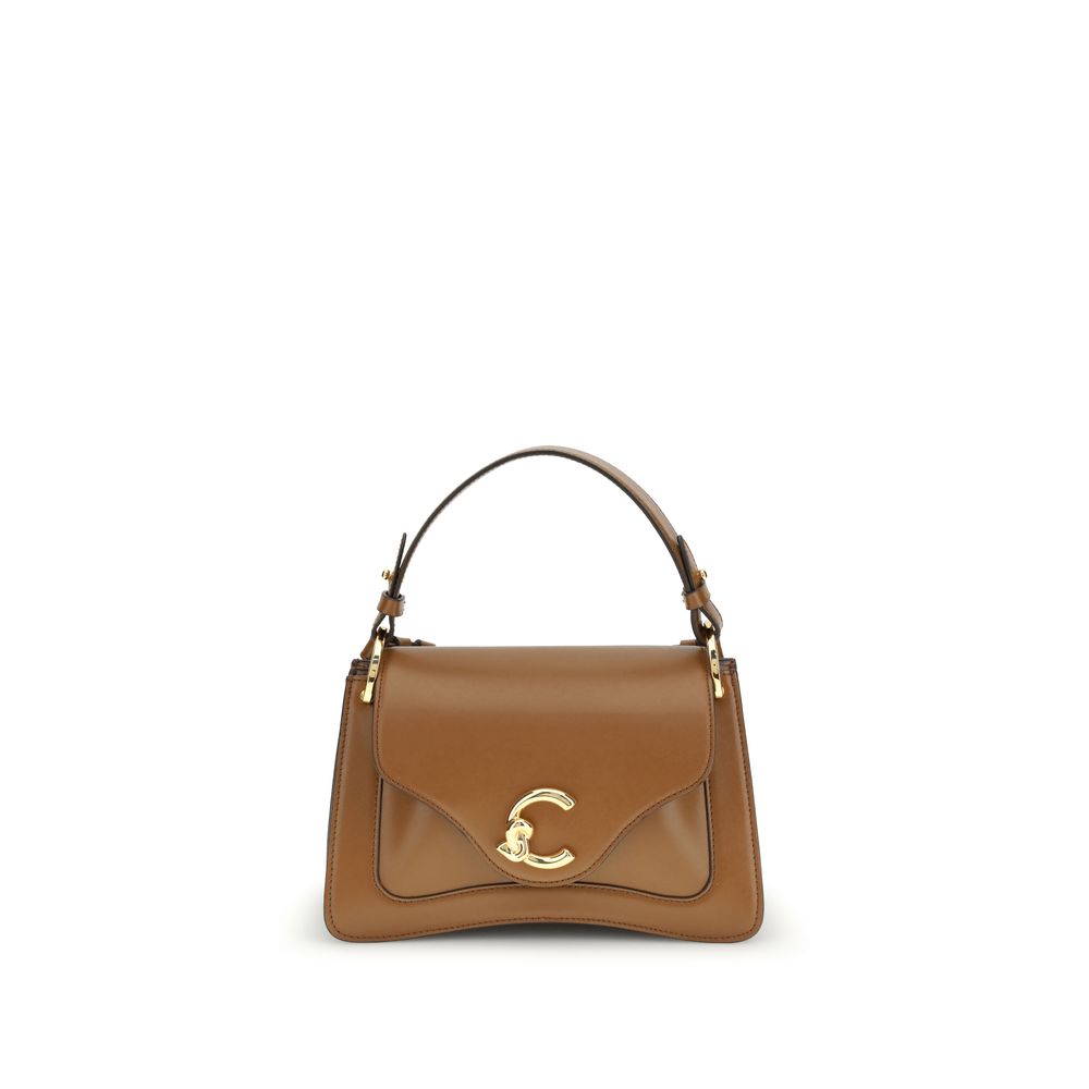 Coccinelle Brown Calf Leather Bos Taurus Handbag | Regal Royce