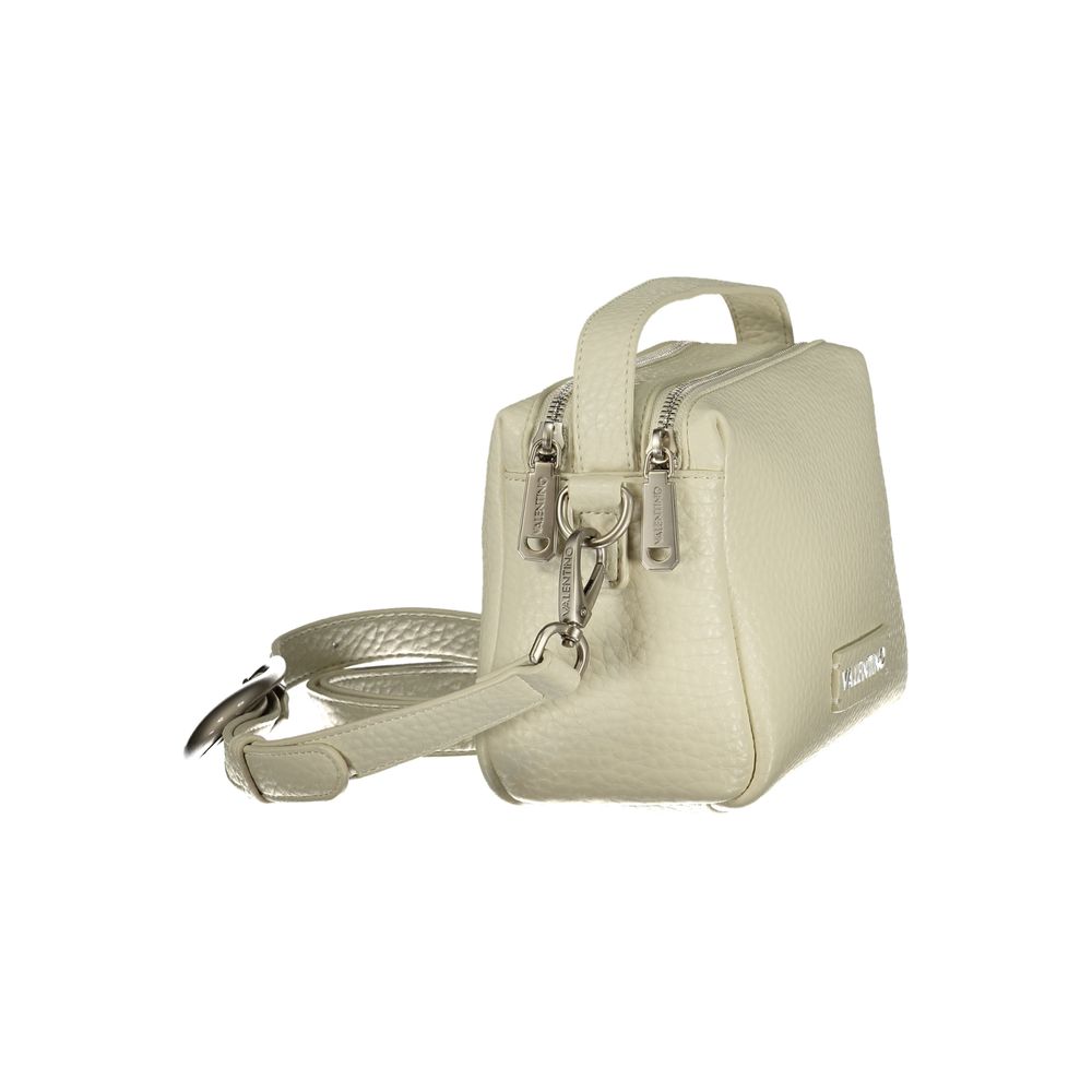 Mario Valentino Bianco Polyurethane Women Handbag | Regal Royce