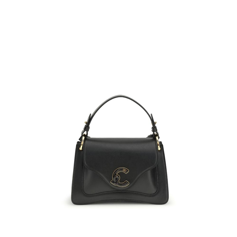 Coccinelle Black Calf Leather Bos Taurus Shoulder Bag | Regal Royce