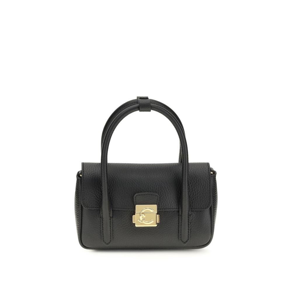 Coccinelle Black Calf Leather Bos Taurus Handbag | Regal Royce