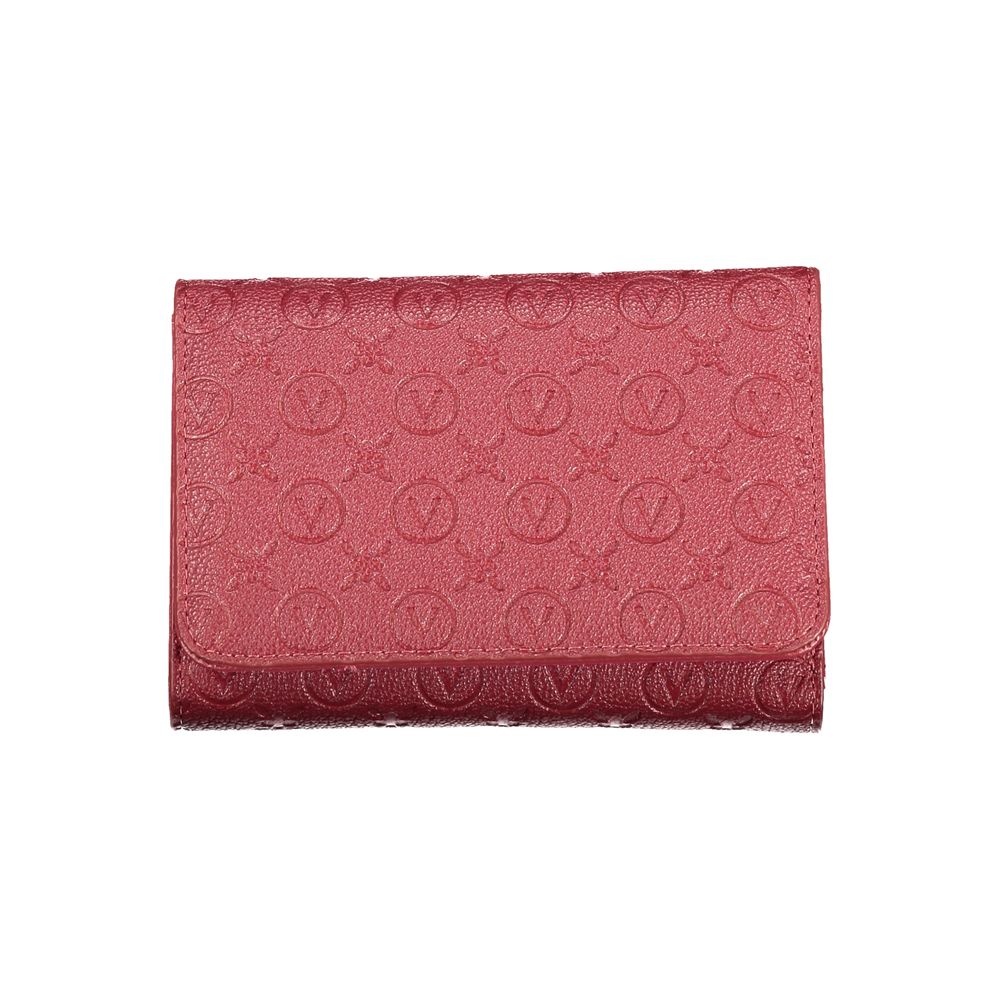 Mario Valentino Rosso Polyurethane Women Wallet | Regal Royce