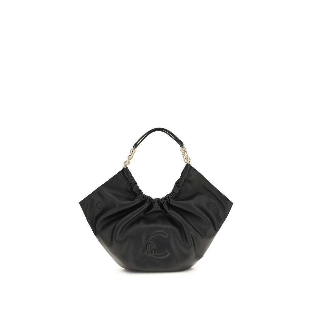 Coccinelle Black Calf Leather Bos Taurus Shoulder Bag | Regal Royce
