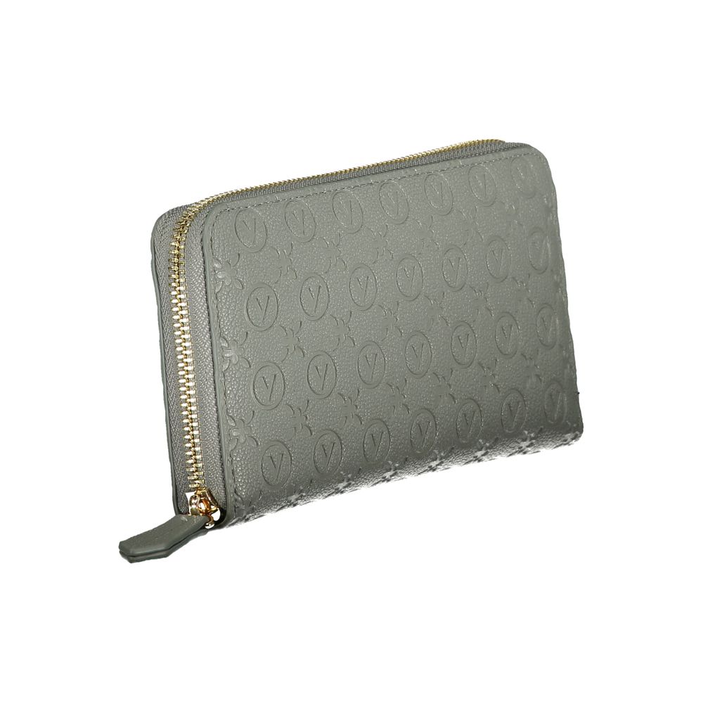 Mario Valentino Grigio Polyurethane Women Wallet | Regal Royce