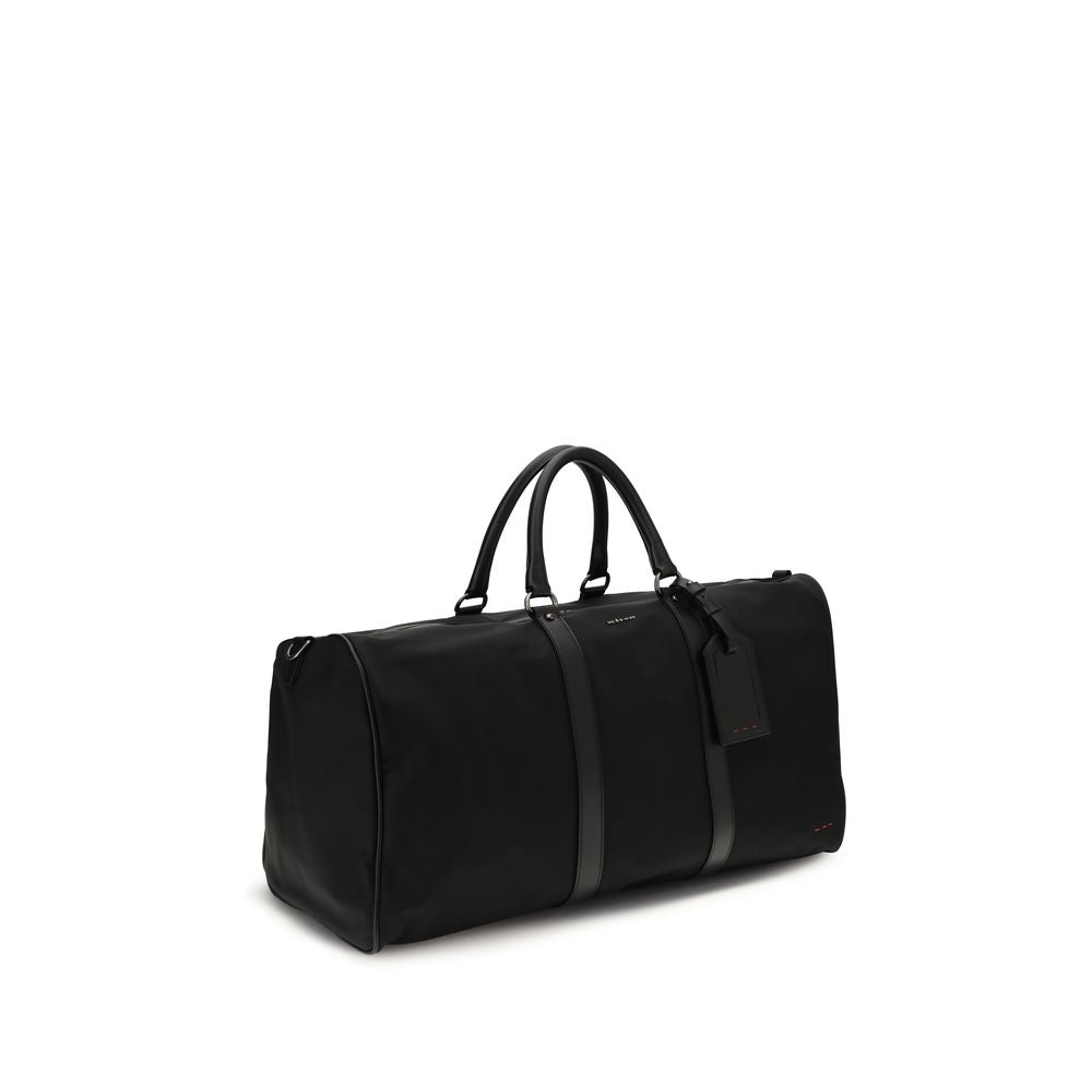 Kiton Black Nylon Luggage And Travel | Regal Royce