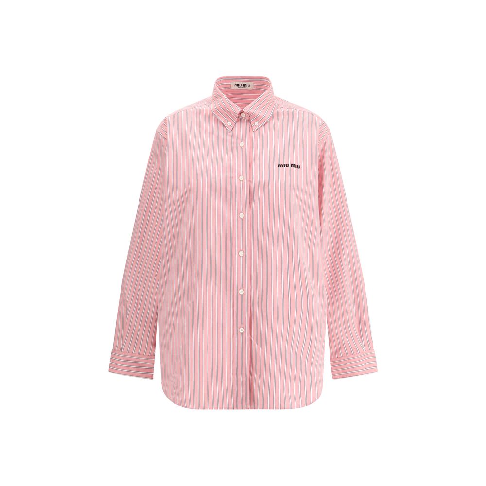 Miu Miu Multicolor Cotton Pattern Shirt | Regal Royce