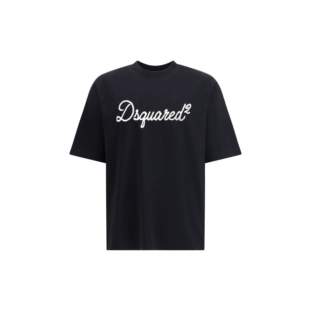 Dsquared² Black Cotton T-Shirt | Regal Royce