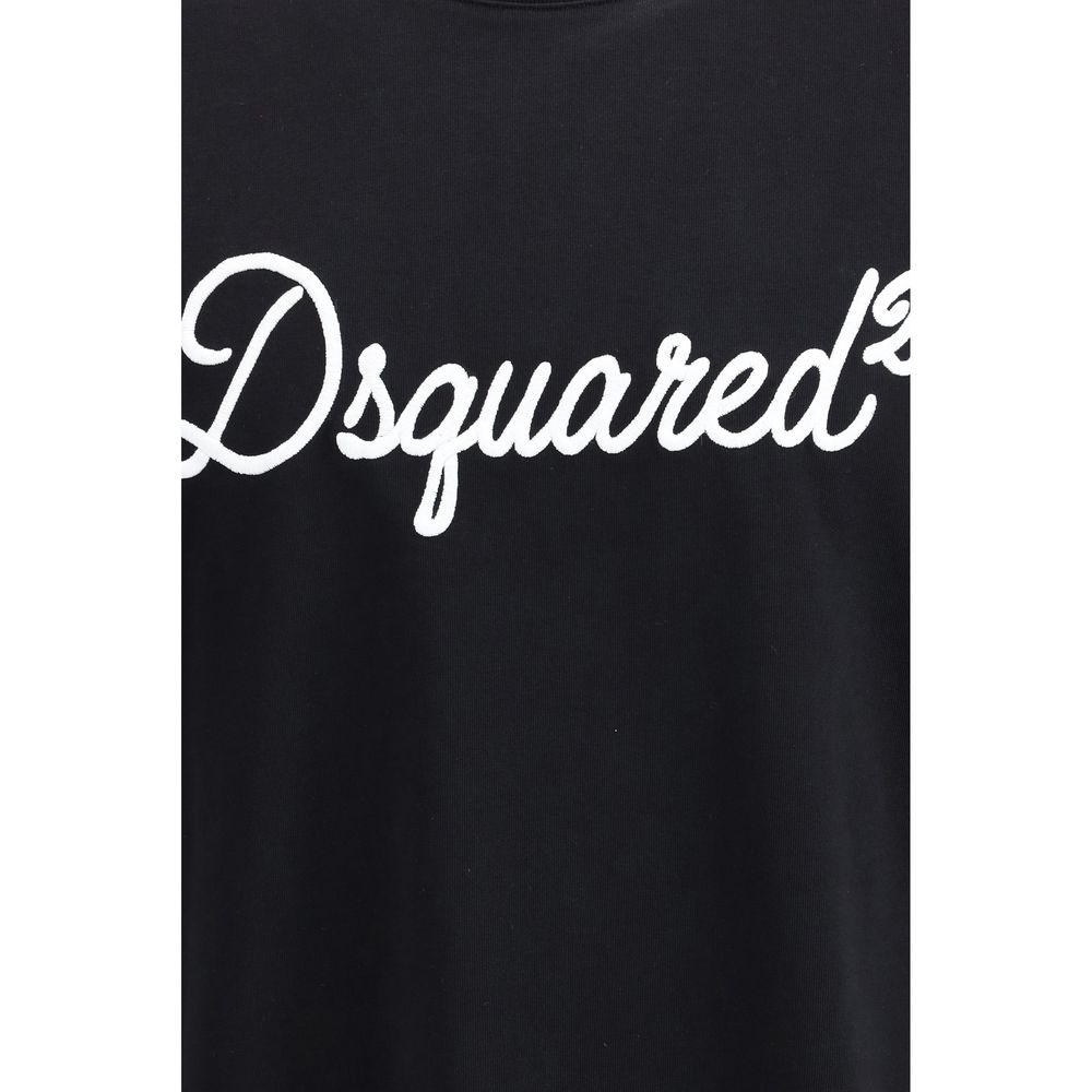 Dsquared² Black Cotton T-Shirt | Regal Royce