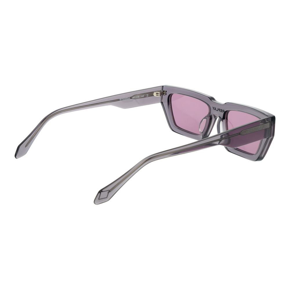 Replay Gray Plastic Sunglasses | Regal Royce