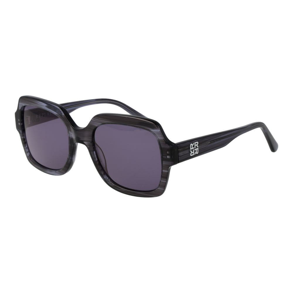 Replay Gray Plastic Sunglasses | Regal Royce