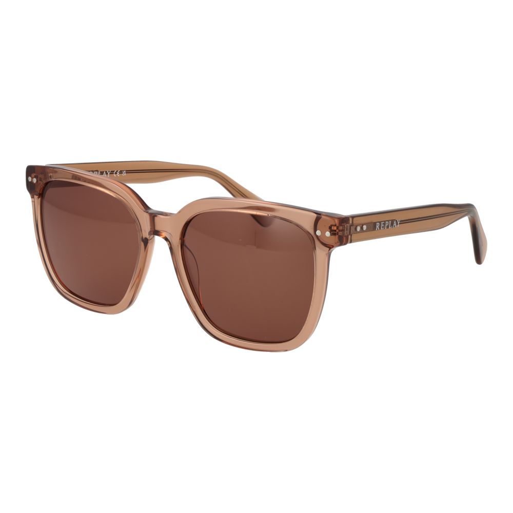Replay Brown Plastic Sunglasses | Regal Royce