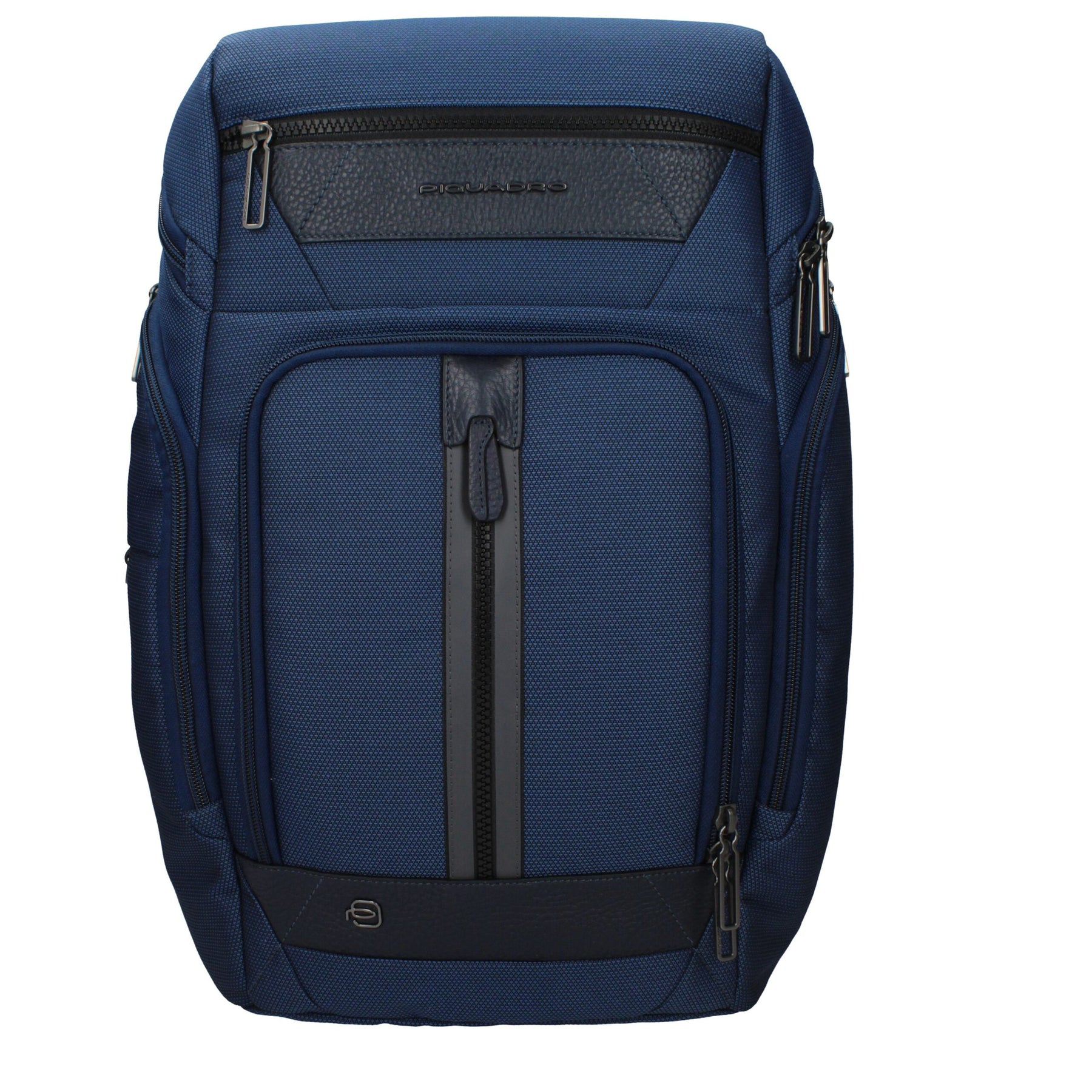 Piquadro Blue Fabric Backpack | Regal Royce